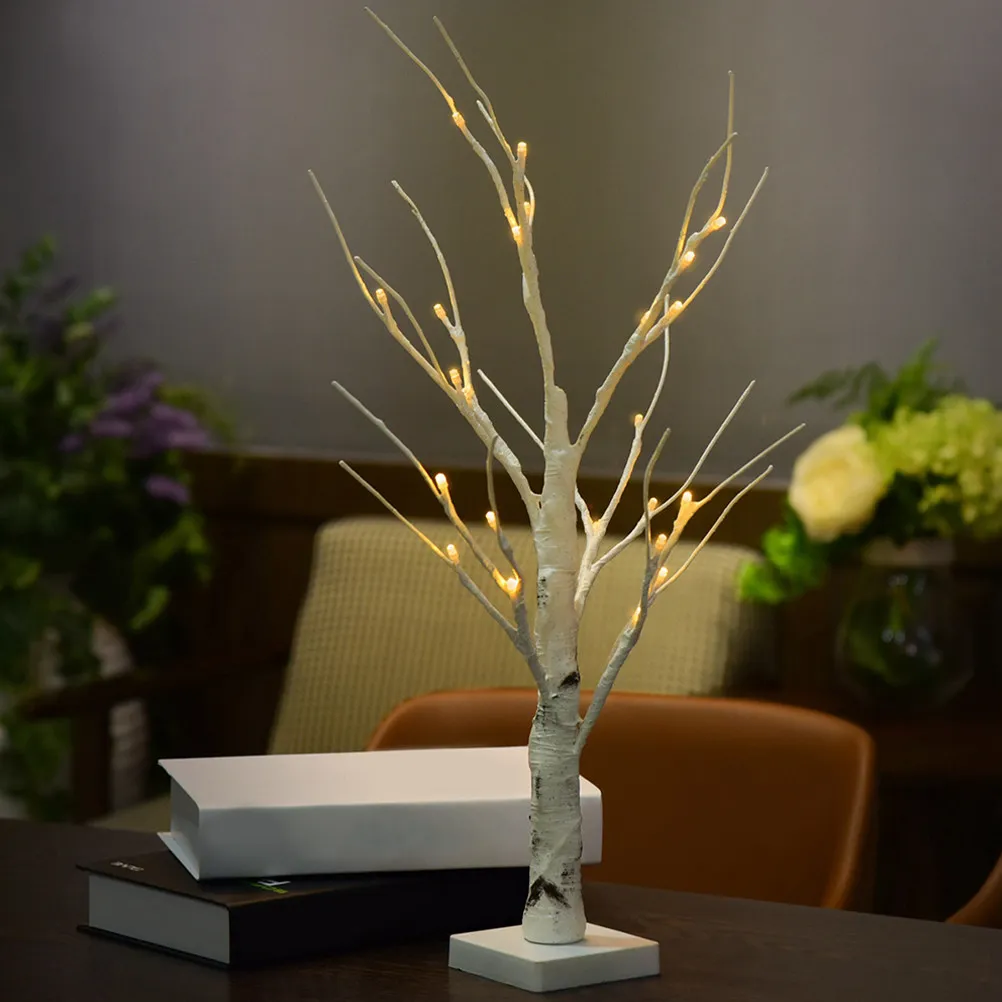24 LED Simulated Birch Tree Light Stylish Bedroom Desk Lamp Nightstand Table Decorative Night Light for Home Nursery Photo Gift
24 LED Simulated Birch Tree Light Stylish Bedroom Desk Lamp Nightstand Table Decorative Night Light for Home Nursery Photo Gift