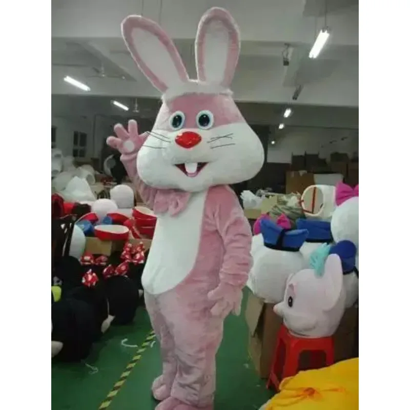 Hot Easter bunny Pink Rabbit cartoon mascot costume Adult size for Halloween Christmas carvinal party fancy dress customized
Hot Easter bunny Pink Rabbit cartoon mascot costume Adult size for Halloween Christmas carvinal party fancy dress customized