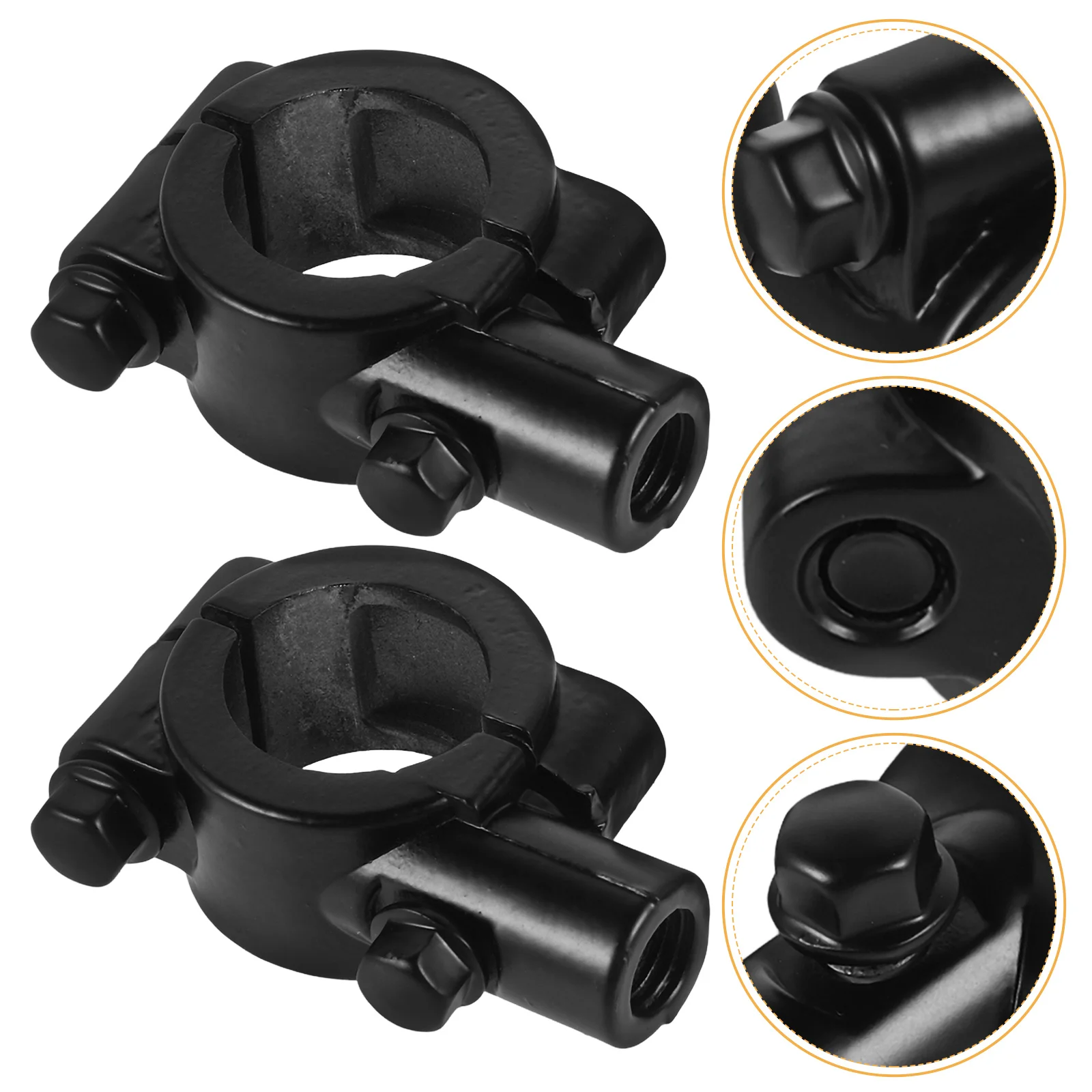 1Pair Electric Vehicle Rearview Mirror Base Adjustable Mount For Motorcycle Atv Scooter Black Iron Bracket Handlebar Clamp
1Pair Electric Vehicle Rearview Mirror Base Adjustable Mount For Motorcycle Atv Scooter Black Iron Bracket Handlebar Clamp