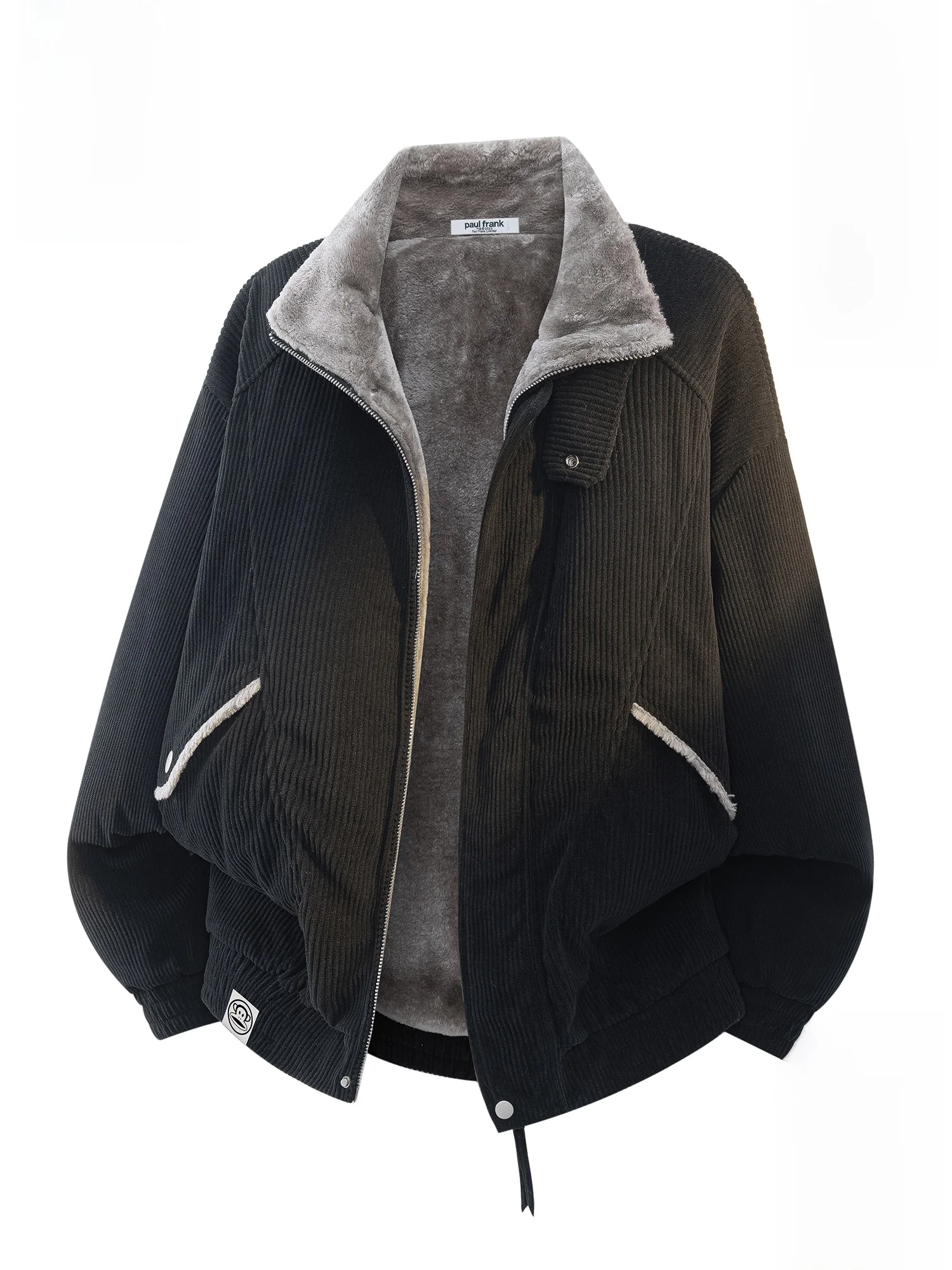 Зимняя куртка Paul Frank из вельвета на флисовой подкладке, мужская, свободного кроя, с отложным воротником, теплая, молодежная, стильная
Зимняя куртка Paul Frank из вельвета на флисовой подкладке, мужская, свободного кроя, с отложным воротником, теплая, молодежная, стильная