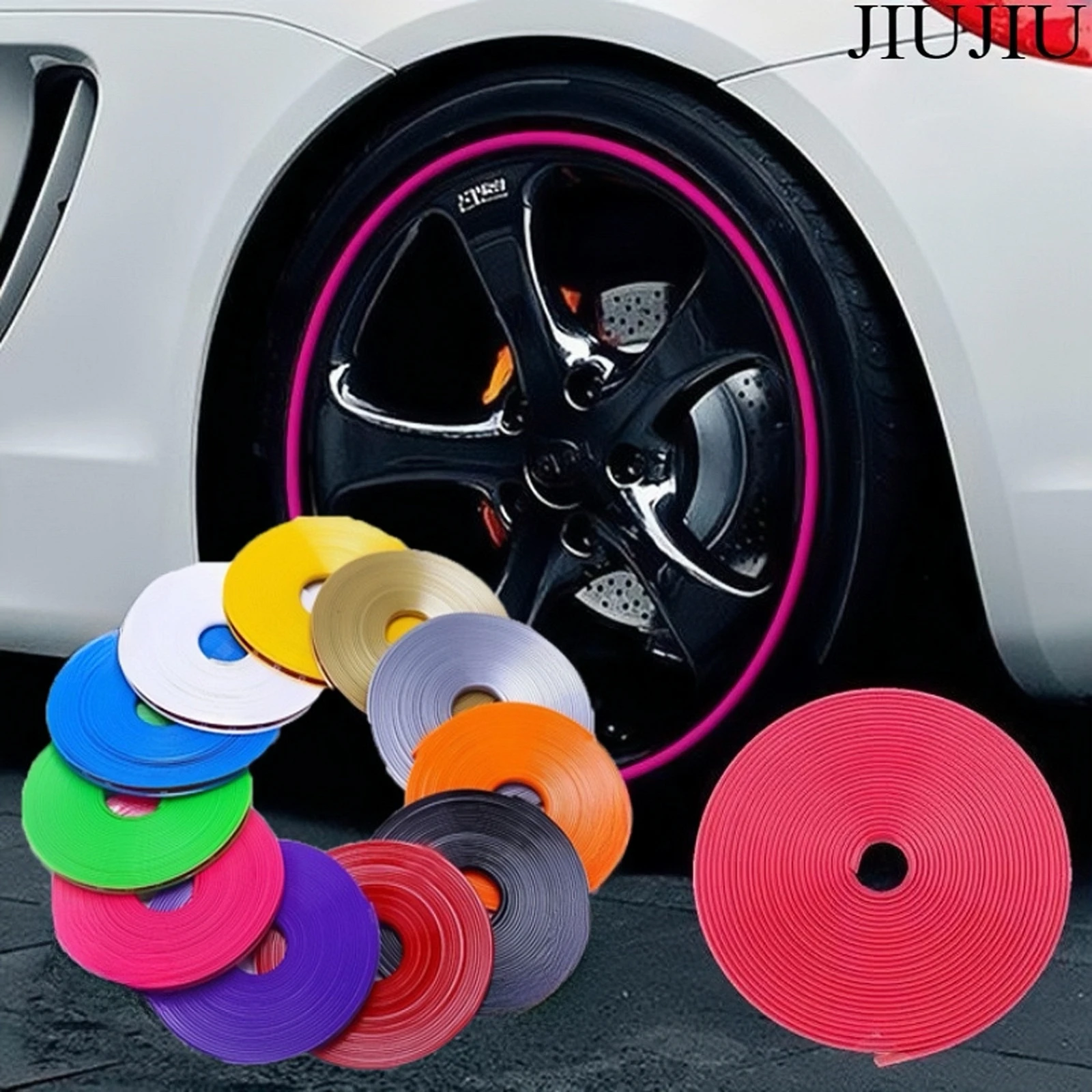 800cm/Roll Universal Car Rim Protect Strip Wheel Edge Hub Anti-Scratch Decoration Strips Auto Tire Rim Sticker Car Protection
800cm/Roll Universal Car Rim Protect Strip Wheel Edge Hub Anti-Scratch Decoration Strips Auto Tire Rim Sticker Car Protection