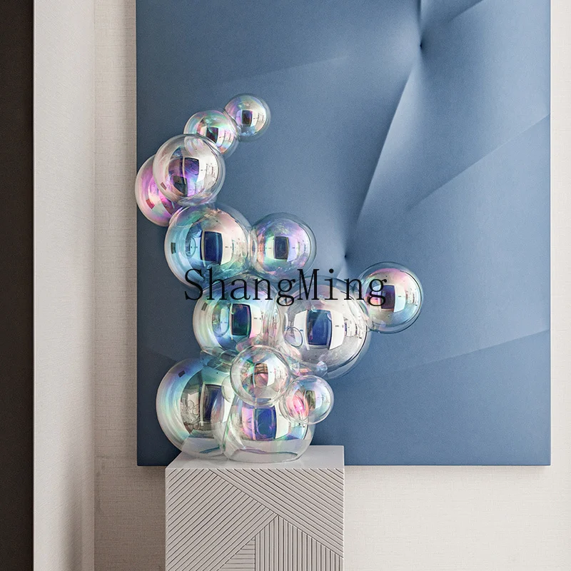 LXY transparent colorful glass ball hotel lobby restaurant commercial center sales office fashion sculpture
LXY transparent colorful glass ball hotel lobby restaurant commercial center sales office fashion sculpture