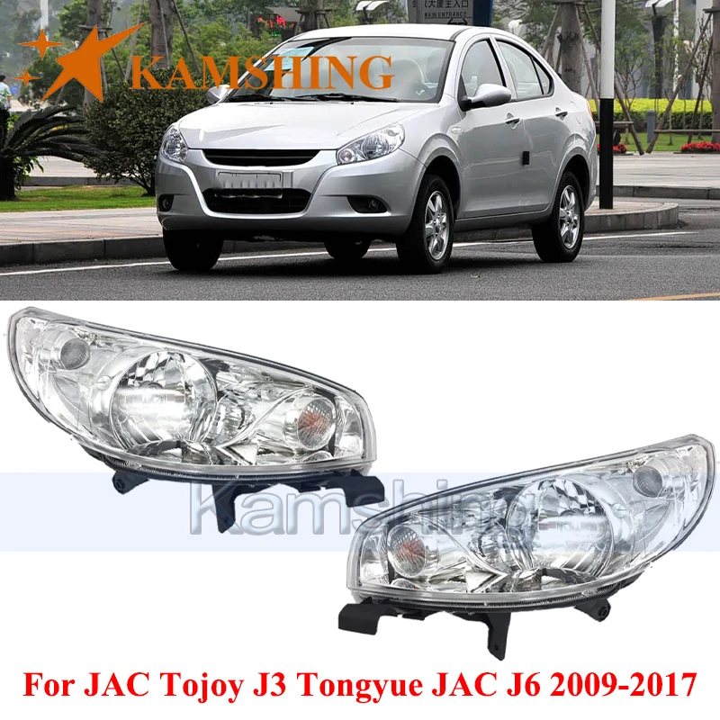 CAPQX 1pair Front Bumper Headlight For JAC Tojoy J3 Tongyue JAC J6 2009-2017 Headlamp Head Lamp Head Light
CAPQX 1pair Front Bumper Headlight For JAC Tojoy J3 Tongyue JAC J6 2009-2017 Headlamp Head Lamp Head Light