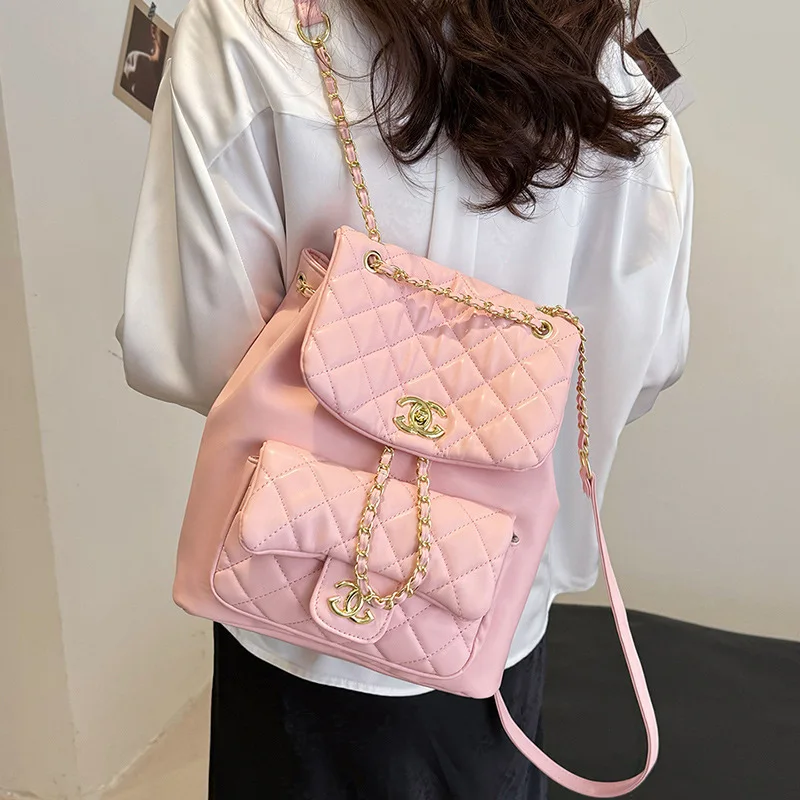 2025new arrivalfashionquilted embroidery thread chain backpack large capacity work clothing backpack
2025new arrivalfashionquilted embroidery thread chain backpack large capacity work clothing backpack