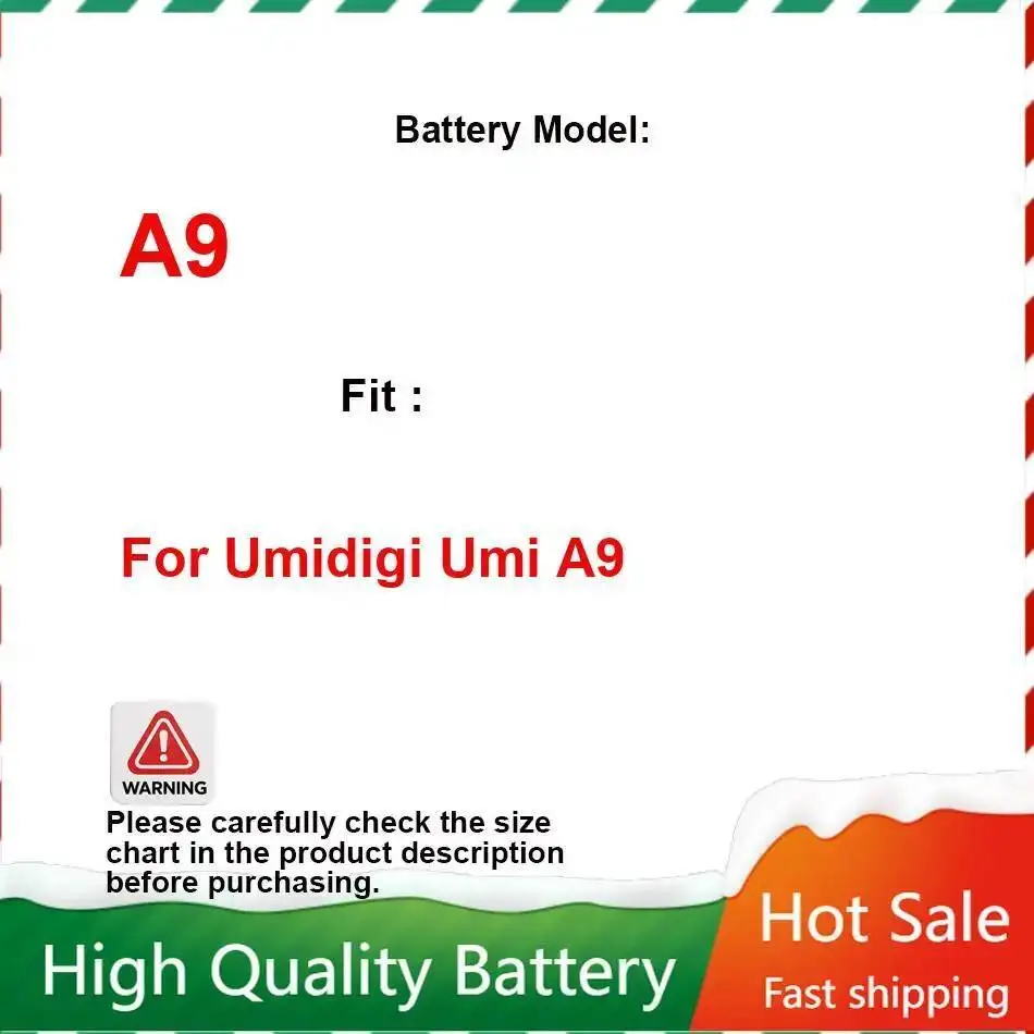 Хорошая низкотемпературная высокопроизводительная батарея для мобильного телефона Umidigi Umi A9 5150 мАч
Хорошая низкотемпературная высокопроизводительная батарея для мобильного телефона Umidigi Umi A9 5150 мАч