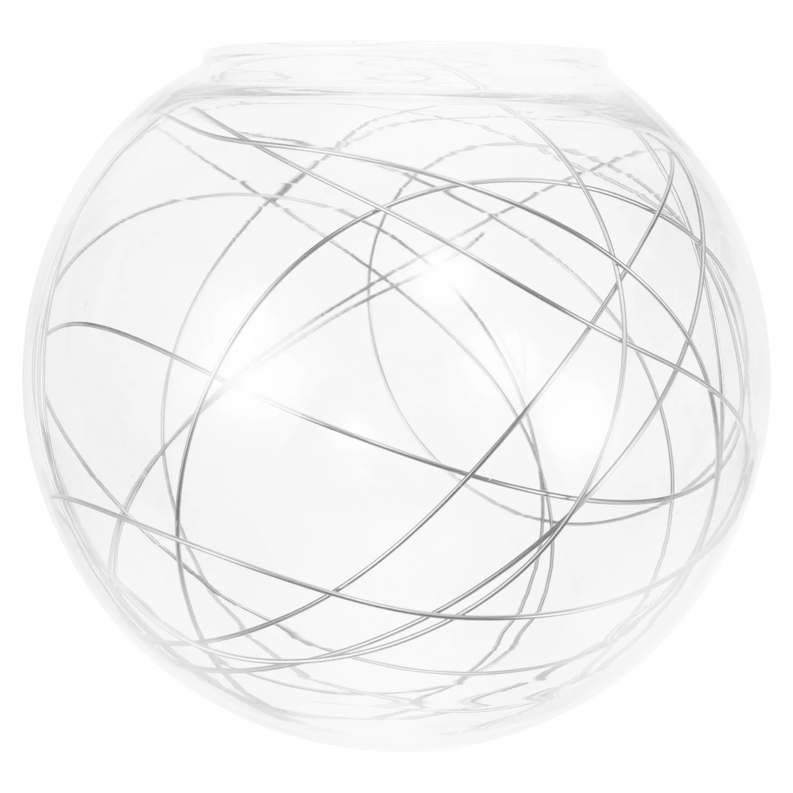 Декоративный стеклянный плафон с проволочным декором, сменный, в форме шара, легко устанавливаемый, съемный, для люстр, подвесных и потолочных светильников
Декоративный стеклянный плафон с проволочным декором, сменный, в форме шара, легко устанавливаемый, съемный, для люстр, подвесных и потолочных светильников