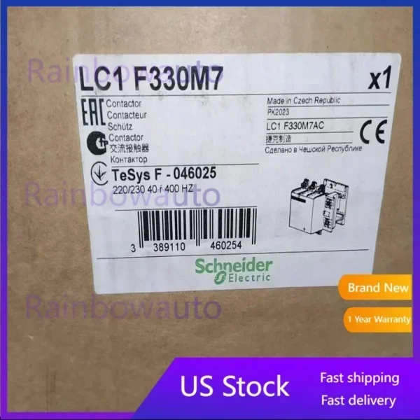2026 Lc1f330m7 Tesys F Contactor Lc1-f330m7 Box Brand New Original Spot Plc
2026 Lc1f330m7 Tesys F Contactor Lc1-f330m7 Box Brand New Original Spot Plc