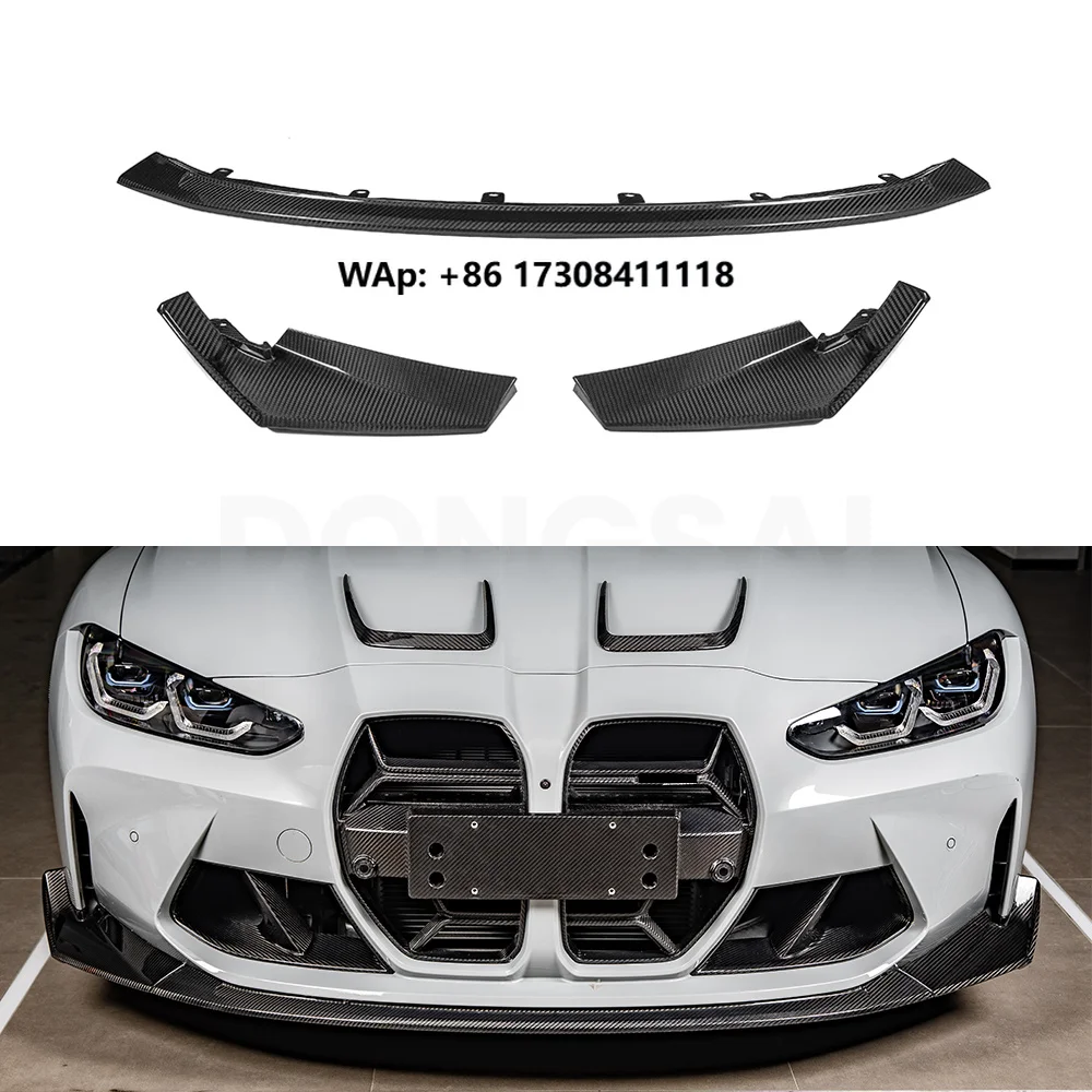 CSL Style Dry Carbon Fiber Front Lip Splitter for M3 G80 G81 M4 G82 G83 2021+
CSL Style Dry Carbon Fiber Front Lip Splitter for M3 G80 G81 M4 G82 G83 2021+
