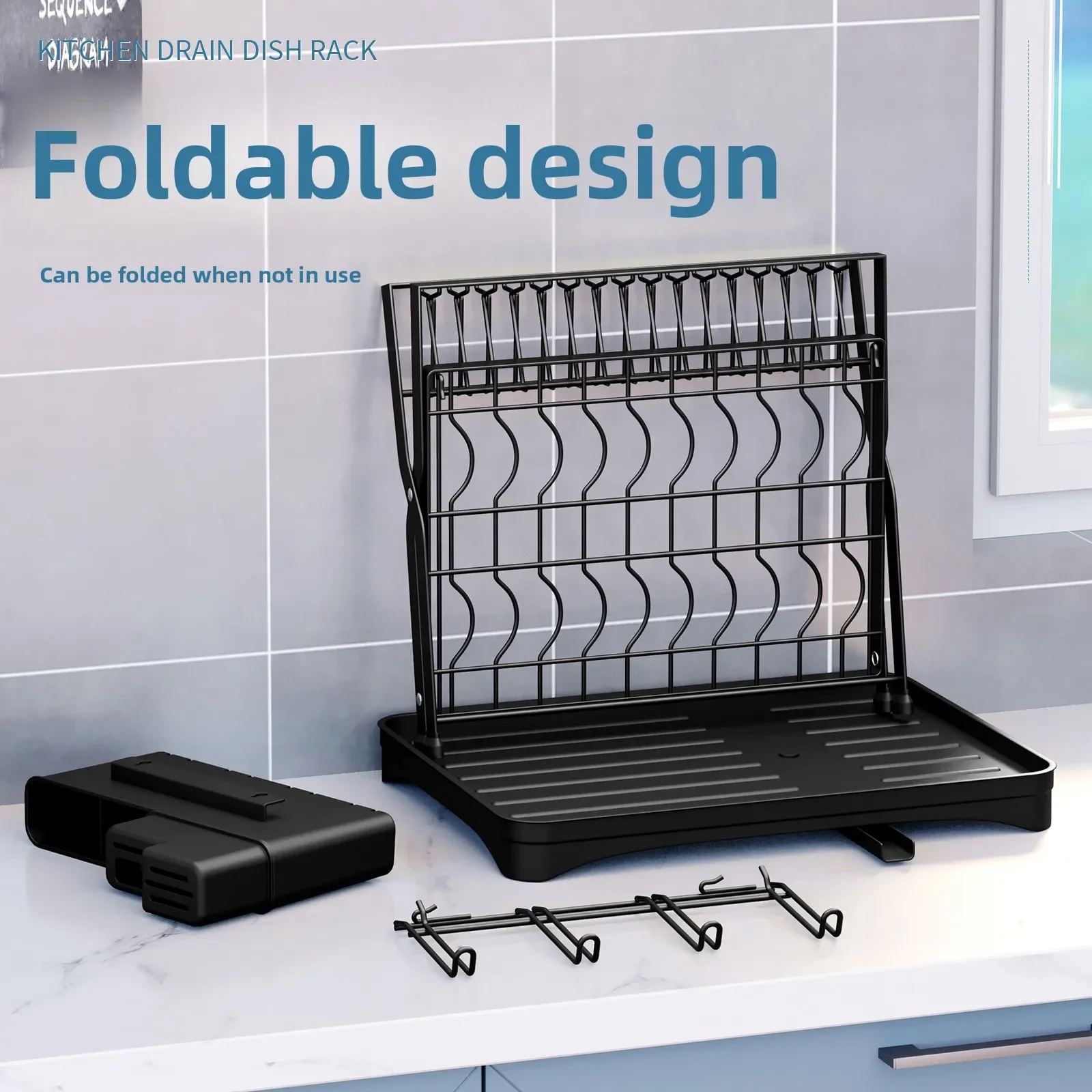 New model Kitchen Storage Dish Rack Foldable Household Multifunctional Storage Drain Dish Rack
New model Kitchen Storage Dish Rack Foldable Household Multifunctional Storage Drain Dish Rack