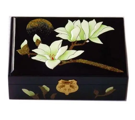 Chinese 2 Layer 21x14mm Large Wood Jewelry Box 1kg Retro Lock with Mirror Flower Painting Box Gift Wedding Boxes Storage Case
Chinese 2 Layer 21x14mm Large Wood Jewelry Box 1kg Retro Lock with Mirror Flower Painting Box Gift Wedding Boxes Storage Case