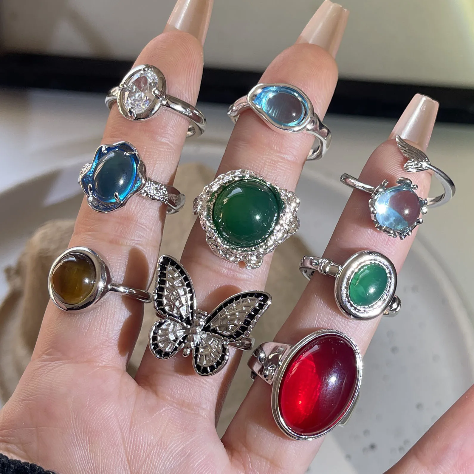 925 Sterling Silver Rings for Women Couple Minimalist Handmade Simple Sparckling Zircon Ring Fine Jewelry Gift Prevent Allergy
925 Sterling Silver Rings for Women Couple Minimalist Handmade Simple Sparckling Zircon Ring Fine Jewelry Gift Prevent Allergy