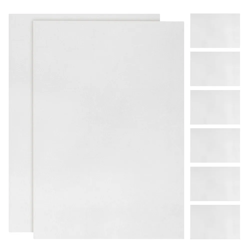 8Pcs Night Shrink Sheets Translucent Luminous DIY Craft Material Printable Shrink Plastic Sheets for Jewelry Keychains
8Pcs Night Shrink Sheets Translucent Luminous DIY Craft Material Printable Shrink Plastic Sheets for Jewelry Keychains