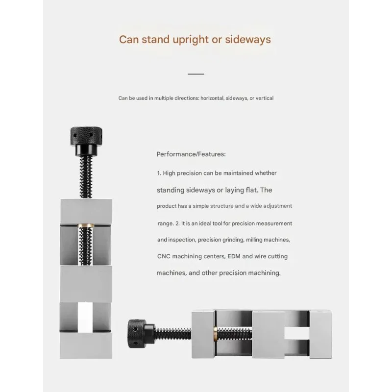 QGG Precision Machine Vise 2-6 Inch - High-Accuracy Grinding Lathe Clamp for Manual/CNC Workbench
QGG Precision Machine Vise 2-6 Inch - High-Accuracy Grinding Lathe Clamp for Manual/CNC Workbench