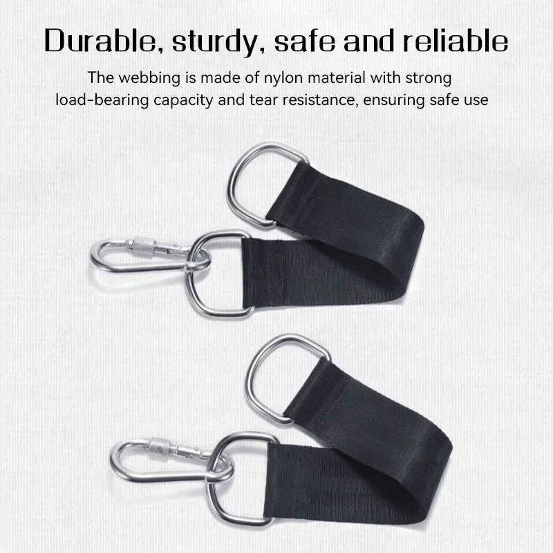 Outdoor Tree Swing Straps Duty Hook Ring Hanging Belt Connecting Belt for Hammock Punching Bag Swing Horizontal Bar
Outdoor Tree Swing Straps Duty Hook Ring Hanging Belt Connecting Belt for Hammock Punching Bag Swing Horizontal Bar