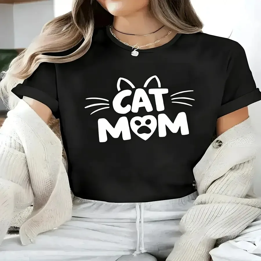 【New style】Casual Short-Sleeve Crew Neck T-Shirt with Graphic Print Perfect for Summer And Spring Designed for Women
【New style】Casual Short-Sleeve Crew Neck T-Shirt with Graphic Print Perfect for Summer And Spring Designed for Women