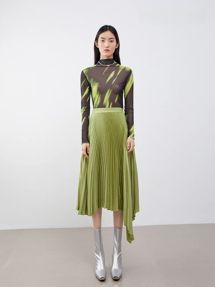 Повседневная плиссированная юбка миди XMOOM для женщин, с асимметричной талией, осенняя новинка, однотонная шифоновая юбка А-силуэта
Повседневная плиссированная юбка миди XMOOM для женщин, с асимметричной талией, осенняя новинка, однотонная шифоновая юбка А-силуэта