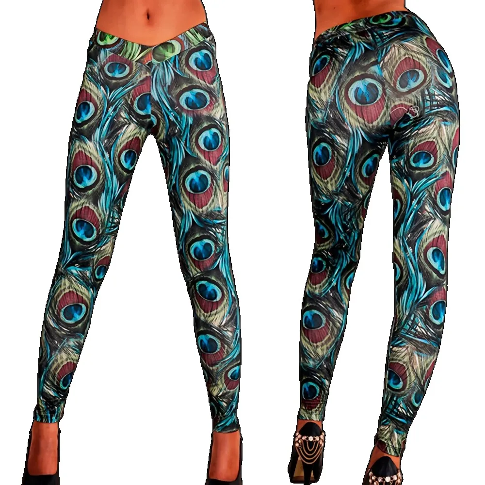Girl 3D Printed Geometric Figures Peacock Eye Elastic Tights Leggings
Girl 3D Printed Geometric Figures Peacock Eye Elastic Tights Leggings
