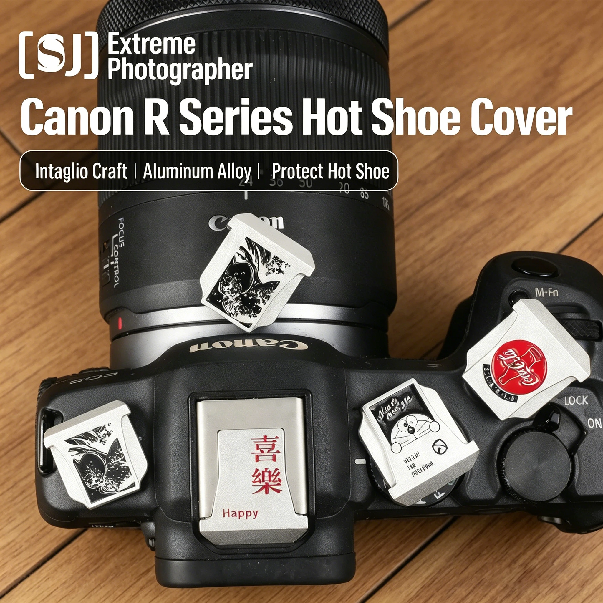 Camera Shutter Button Metal Hot Shoe Cover For Canon EOS R50V R62 R R3 R5 R52 R6 R7 R8 R10 R62 R50 R5C Photography Accessories
Camera Shutter Button Metal Hot Shoe Cover For Canon EOS R50V R62 R R3 R5 R52 R6 R7 R8 R10 R62 R50 R5C Photography Accessories