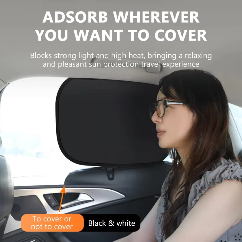 Summer Car Sun Visor Electrostatic Adsorption Car Window 4-Layer Sun Shade Curtains Anti-Glare UV-Blocker Sun Protection Cover
Summer Car Sun Visor Electrostatic Adsorption Car Window 4-Layer Sun Shade Curtains Anti-Glare UV-Blocker Sun Protection Cover