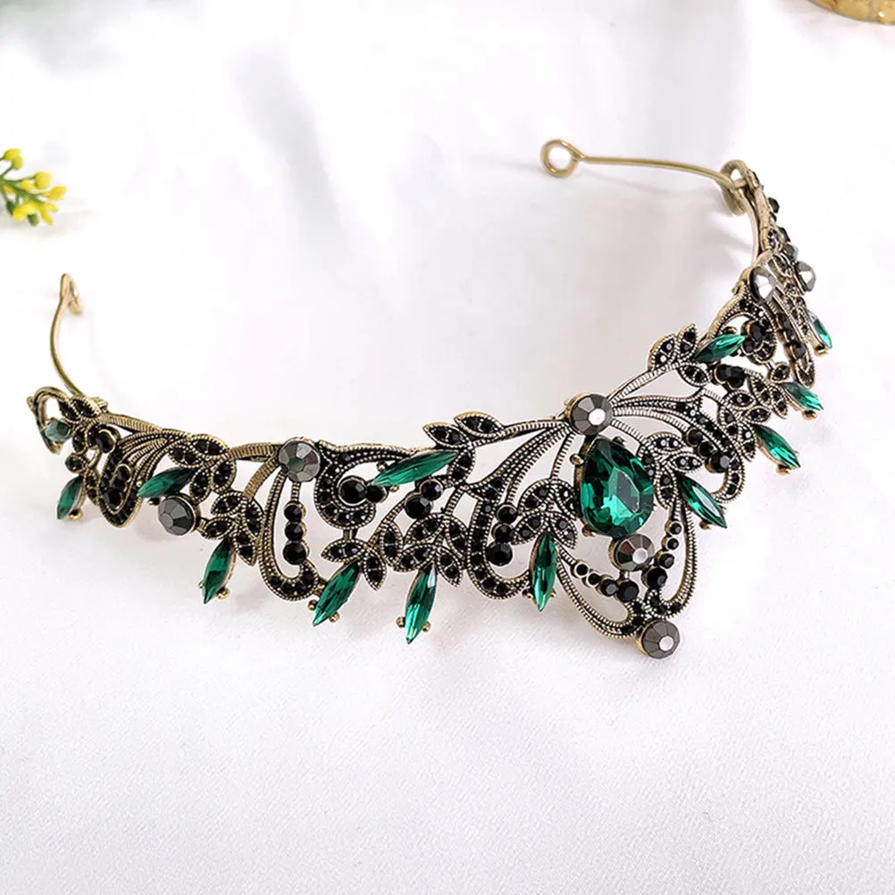 2Pcs Rhinestone Bride Leaf Crown Tiara Durable Zinc Alloy Bridal Headpiece for Wedding Party Prom Bridal Tiara
2Pcs Rhinestone Bride Leaf Crown Tiara Durable Zinc Alloy Bridal Headpiece for Wedding Party Prom Bridal Tiara