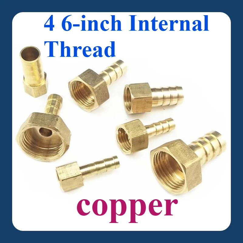 Baota Head Gas Hose Copper Fitting 4 6-inch Internal Thread
Baota Head Gas Hose Copper Fitting 4 6-inch Internal Thread