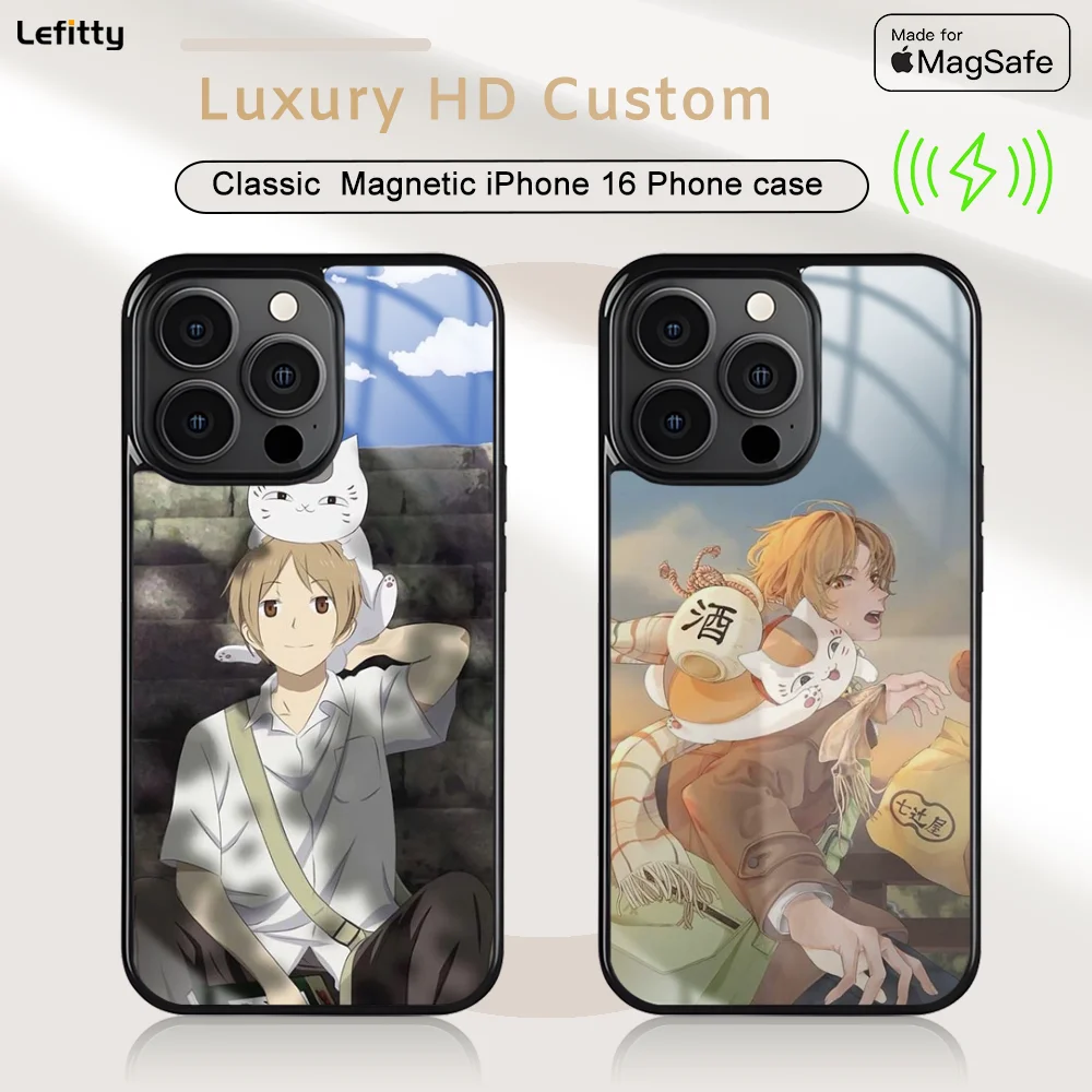N-Natsume's B-Book Of Friends Phone Case For iPhone 16 15 14 13 12 11 Pro Max Plus Mini Magnetic Magsafe Wireless Charging Cover
N-Natsume's B-Book Of Friends Phone Case For iPhone 16 15 14 13 12 11 Pro Max Plus Mini Magnetic Magsafe Wireless Charging Cover