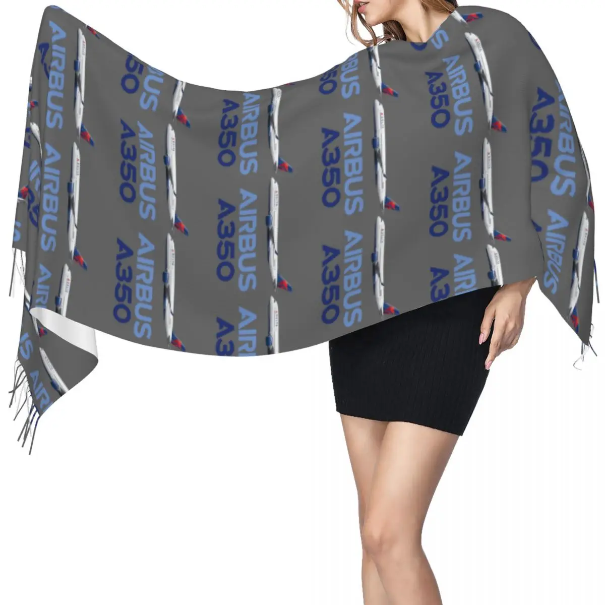 Новый шарф Airbus Beluga A350, шарфы с кисточками для женщин, мягкие теплые шали и накидки, длинная осенне-зимняя шаль
Новый шарф Airbus Beluga A350, шарфы с кисточками для женщин, мягкие теплые шали и накидки, длинная осенне-зимняя шаль