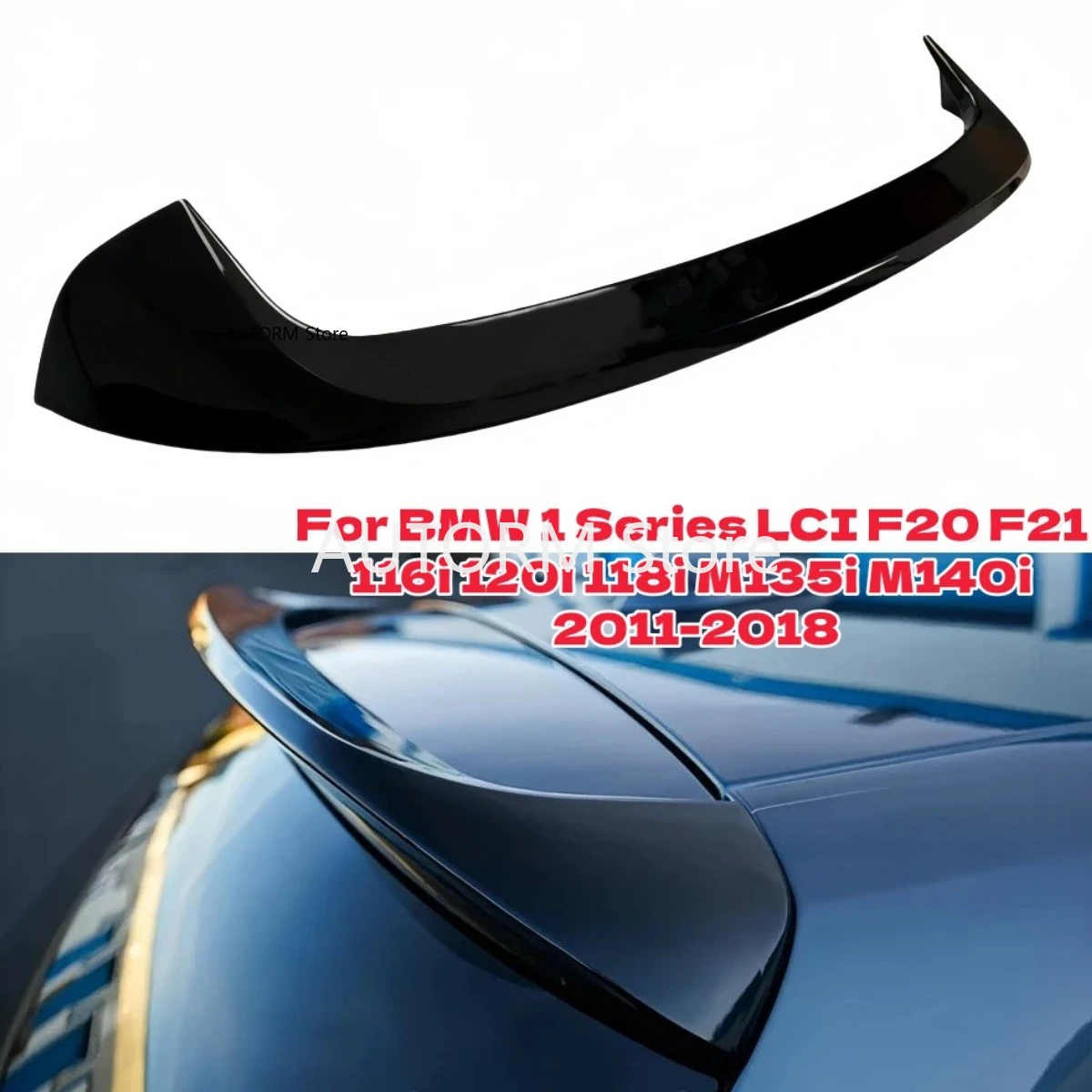 Car Rear Roof Spoiler Wings Hatchback Tuning Bodykits For BMW 1 Series LCI F20 F21 116i 120i 118i M135i M140i 2011-2018
Car Rear Roof Spoiler Wings Hatchback Tuning Bodykits For BMW 1 Series LCI F20 F21 116i 120i 118i M135i M140i 2011-2018