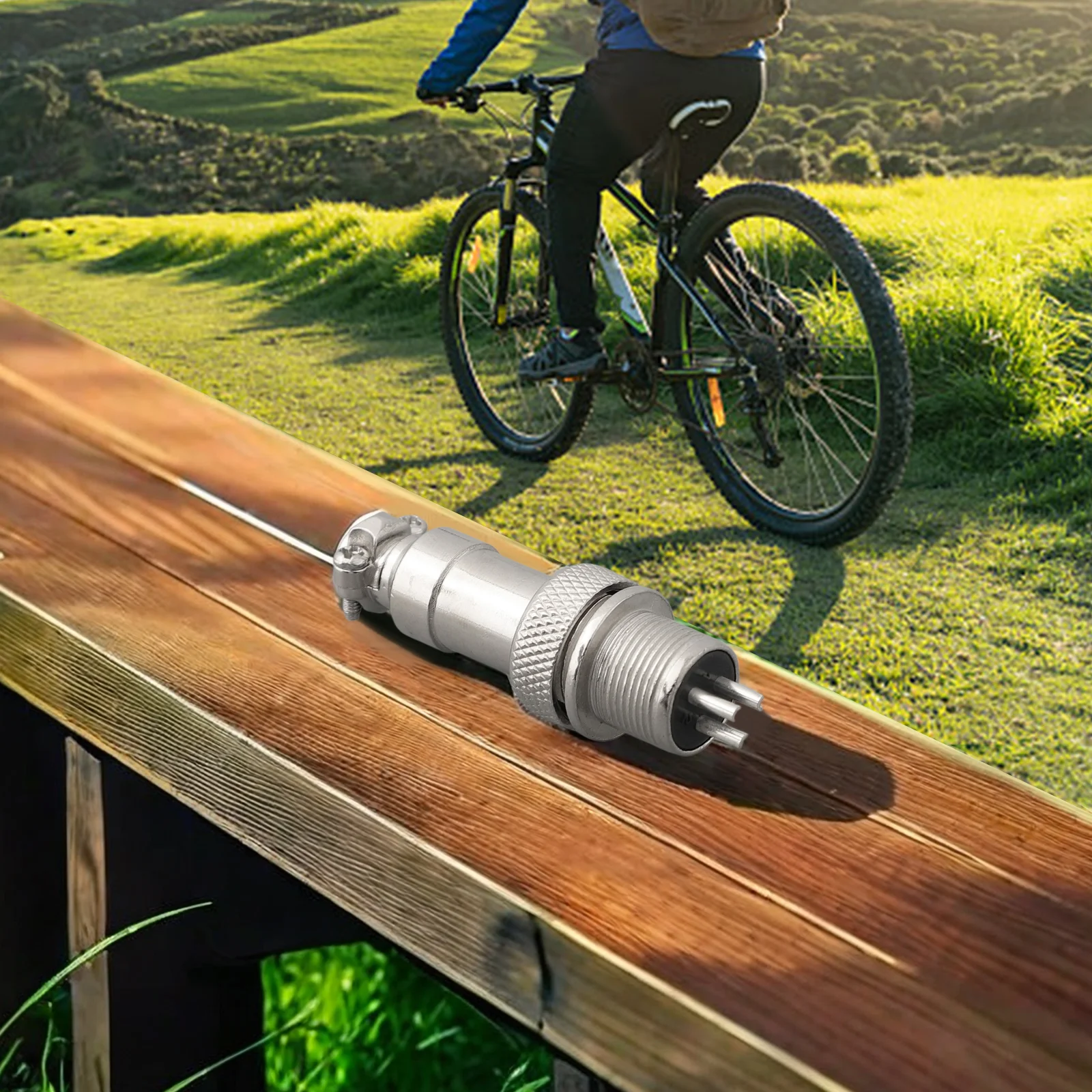 Практичное качество, полезный разъем, 12 мм, кабельные компоненты из АБС-пластика, монтажные детали, серебристый мужской + женский электрический велосипед 
Практичное качество, полезный разъем, 12 мм, кабельные компоненты из АБС-пластика, монтажные детали, серебристый мужской + женский электрический велосипед