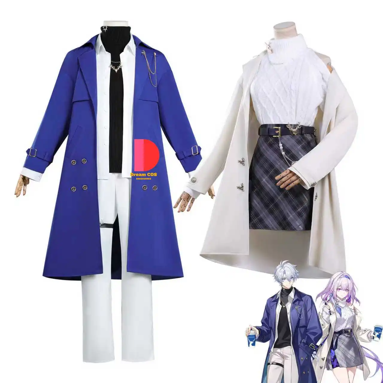 Hot Game Honkai: Star Rail X Luckin Coffee Cosplay Costume Anime Phainon /Castorice Role Play Uniform Outfit Men Women Comic Con 
Hot Game Honkai: Star Rail X Luckin Coffee Cosplay Costume Anime Phainon /Castorice Role Play Uniform Outfit Men Women Comic Con