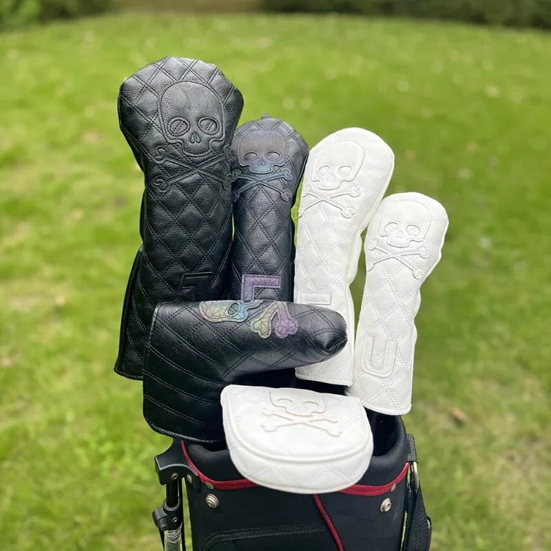 Деревянный чехол для гольфа с рисунком черепа, подходит для гибридных автомобилей водителя, пылезащитный мягкий и прочный чехол из искусственной кожи
Деревянный чехол для гольфа с рисунком черепа, подходит для гибридных автомобилей водителя, пылезащитный мягкий и прочный чехол из искусственной кожи