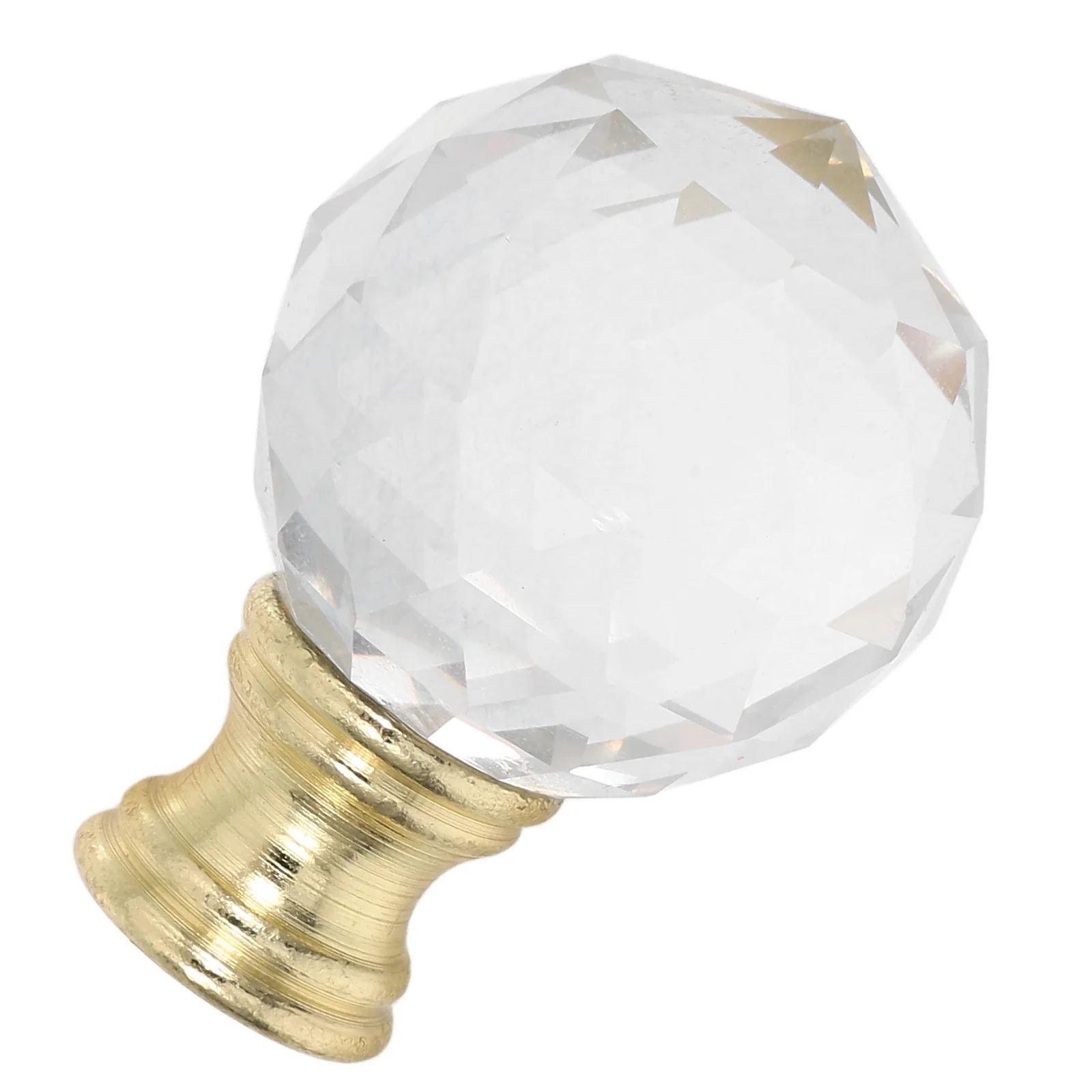 Crystal Lamp Finial Cap Knob Clear Decorative Lamp Finial Topper Easy Install for Table Floor Lamps Shade Accessories
Crystal Lamp Finial Cap Knob Clear Decorative Lamp Finial Topper Easy Install for Table Floor Lamps Shade Accessories