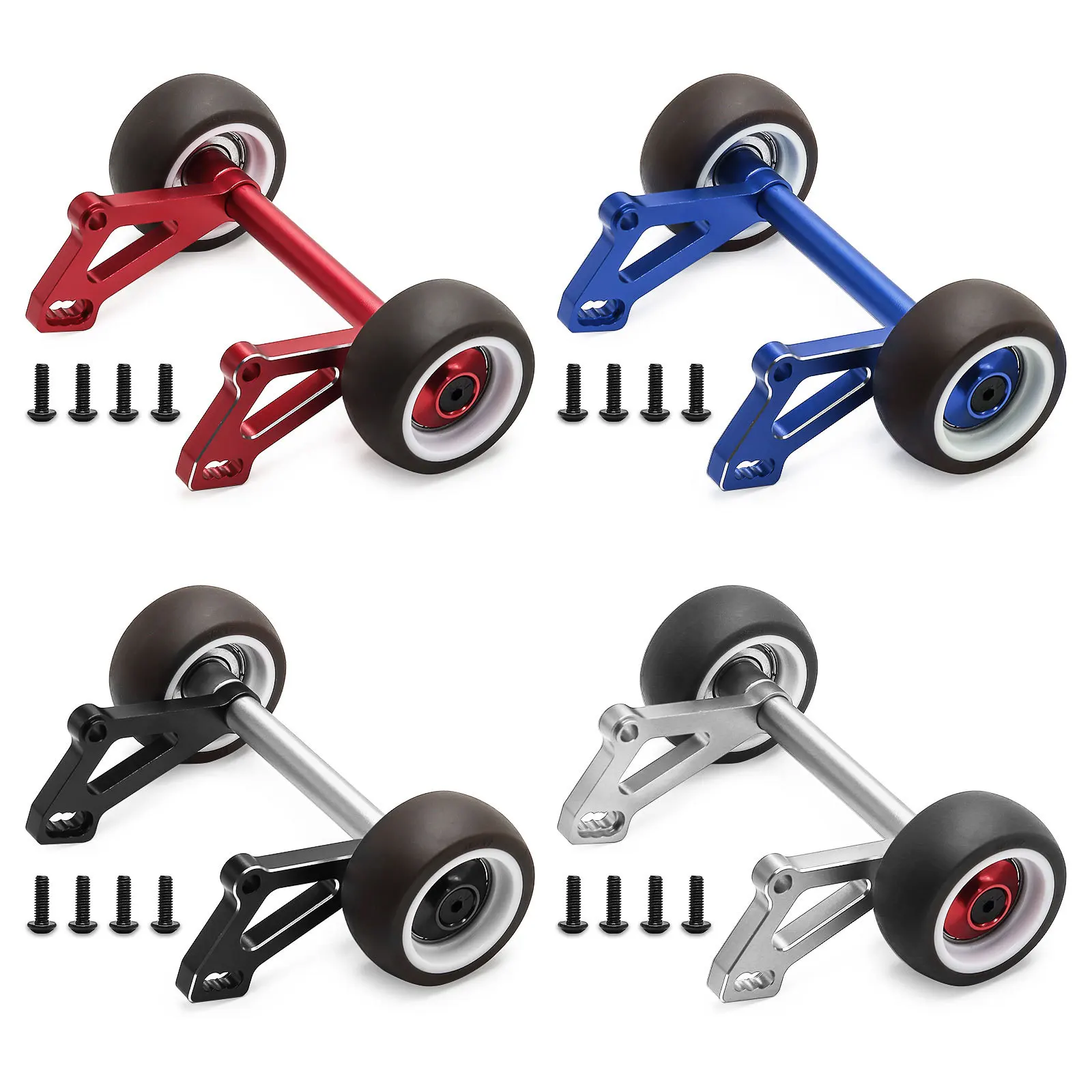 Adjustable Wheelie Bar Upgrade for ARRMA 1/8 Outcast/Kraton V6 - Aluminum Alloy Anti-Flip Bar
Adjustable Wheelie Bar Upgrade for ARRMA 1/8 Outcast/Kraton V6 - Aluminum Alloy Anti-Flip Bar