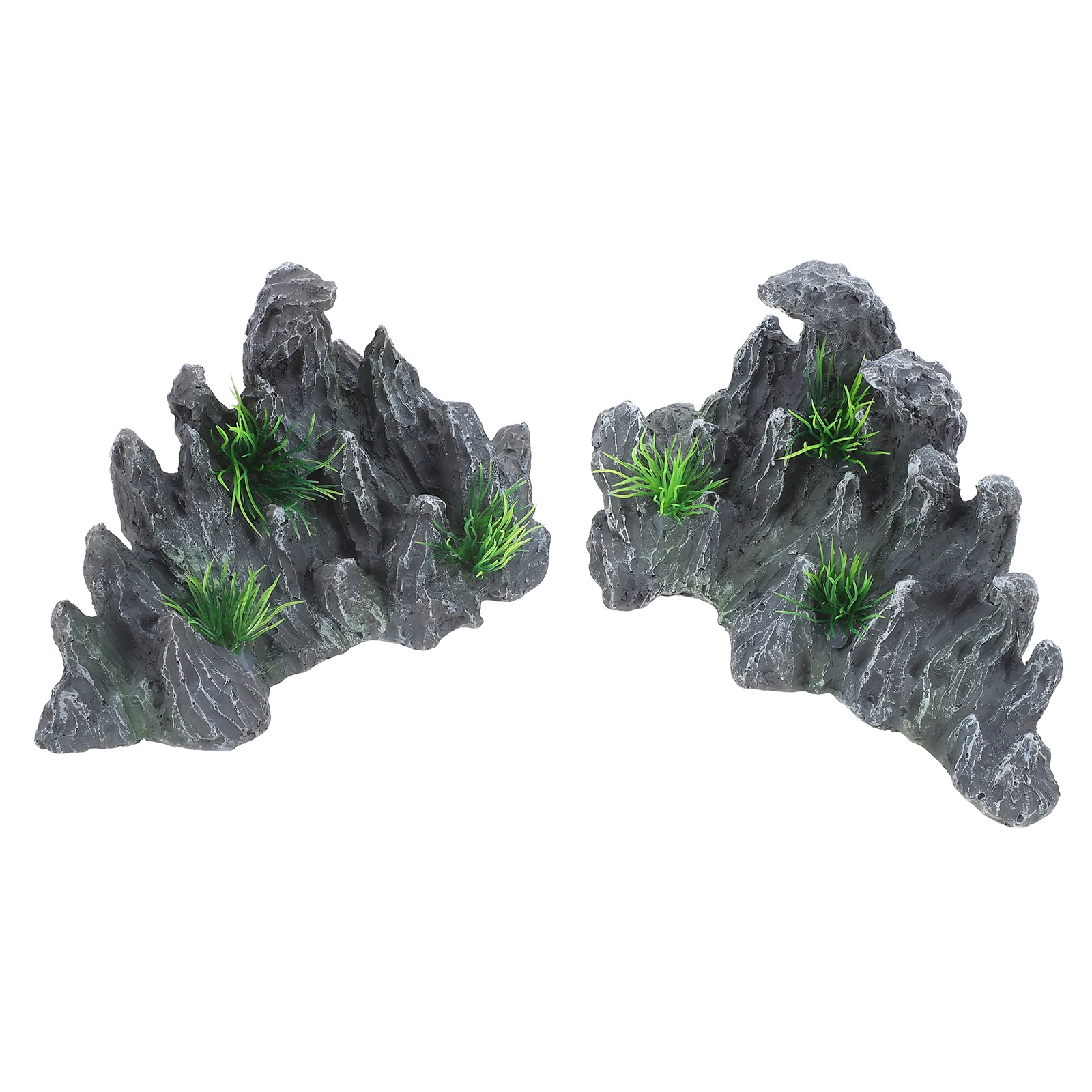 2 Pcs Accessories Micro Landscape Rockery Fish Tank Decorations Stones Resin Landscaping Ornaments Fake 
2 Pcs Accessories Micro Landscape Rockery Fish Tank Decorations Stones Resin Landscaping Ornaments Fake