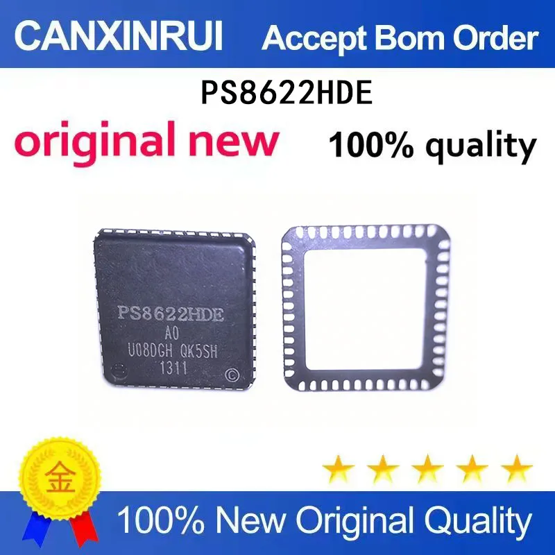(5-100 pieces)Brand new original PS8622HDE AO PS8622HDE A0 square QFN48
(5-100 pieces)Brand new original PS8622HDE AO PS8622HDE A0 square QFN48