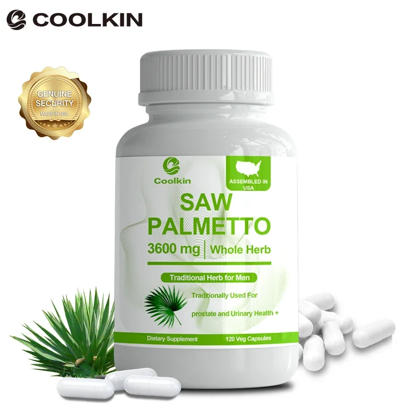 Saw Palmetto Capsules - Prostate Health, Urinary Tract Support, Hair Loss Relief, Hormone Balance
Saw Palmetto Capsules - Prostate Health, Urinary Tract Support, Hair Loss Relief, Hormone Balance