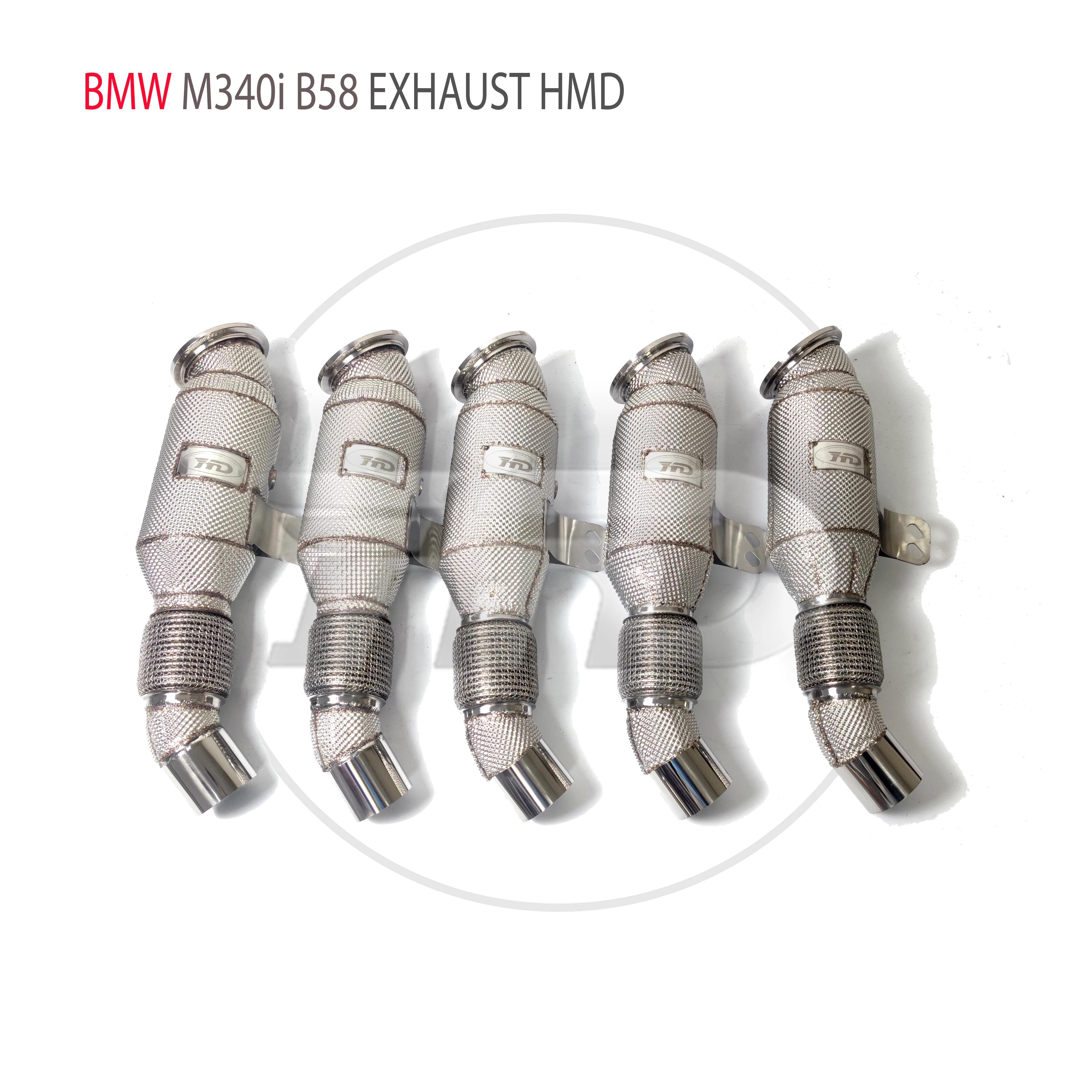 HMD Exhaust Manifold High Flow Downpipe for BMW M340i B58 3.0T Car Accessories With Catalytic Converter Header Catless Pipe
HMD Exhaust Manifold High Flow Downpipe for BMW M340i B58 3.0T Car Accessories With Catalytic Converter Header Catless Pipe