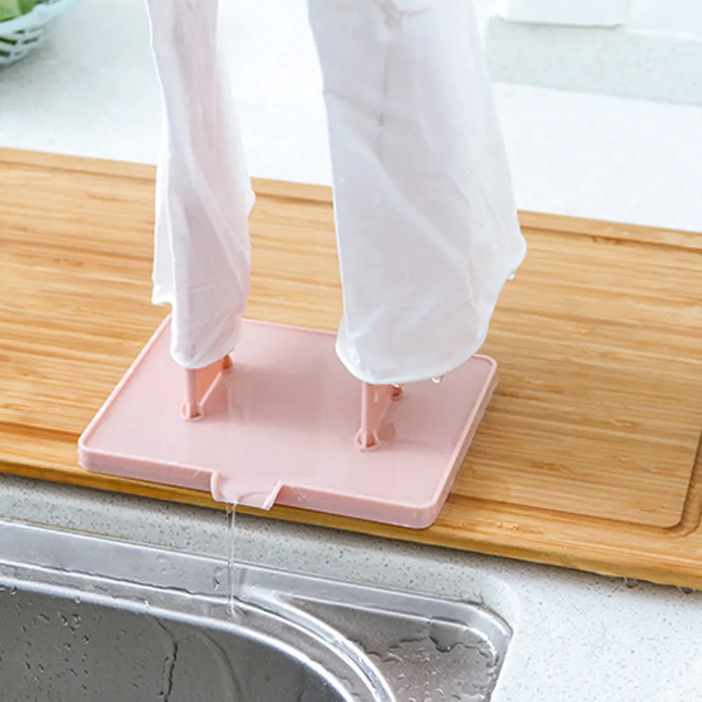 1Pcs Heavy-Duty Plastic Drain Rack for Kitchen Sink Side Rubber Gloves Storage Dish Cloth Organizer Multi-Functional Space
1Pcs Heavy-Duty Plastic Drain Rack for Kitchen Sink Side Rubber Gloves Storage Dish Cloth Organizer Multi-Functional Space