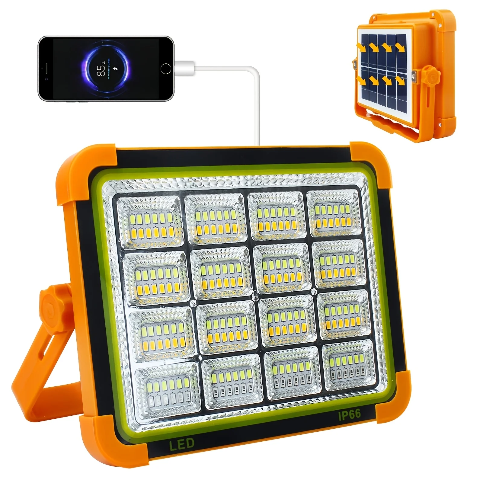 Outdoor camping solar floodlights, portable emergency lights solar LED tent lights suitable for outdoor travel, emergency
Outdoor camping solar floodlights, portable emergency lights solar LED tent lights suitable for outdoor travel, emergency