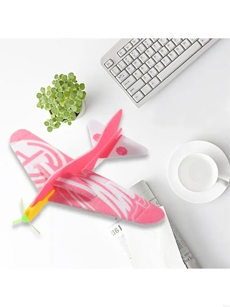 Outdoor Foam Flyer Toy Easy to Assemble Eye-Catching Flying Airplanes Set
Outdoor Foam Flyer Toy Easy to Assemble Eye-Catching Flying Airplanes Set