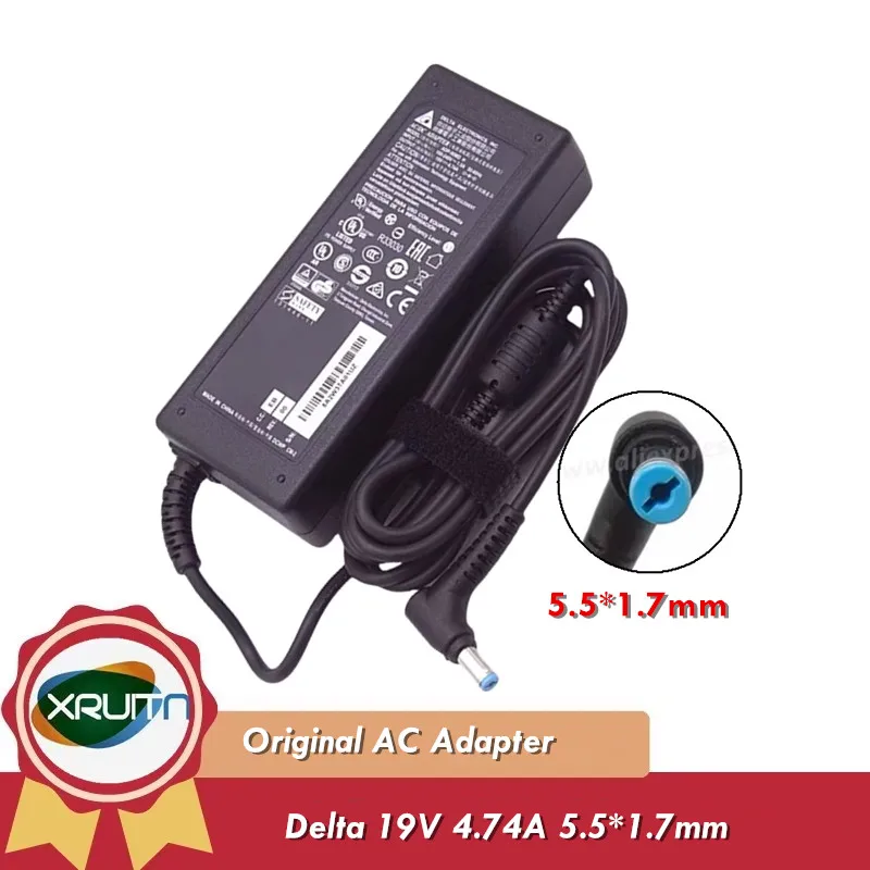 Genuine OEM DELTA ADP-90MD H 19V 4.74A 90W 5.5x1.7mm ADP-90MD BB AC Adapter For ACER ASPIRE V3-571G E5-771G Laptop Power Charger
Genuine OEM DELTA ADP-90MD H 19V 4.74A 90W 5.5x1.7mm ADP-90MD BB AC Adapter For ACER ASPIRE V3-571G E5-771G Laptop Power Charger