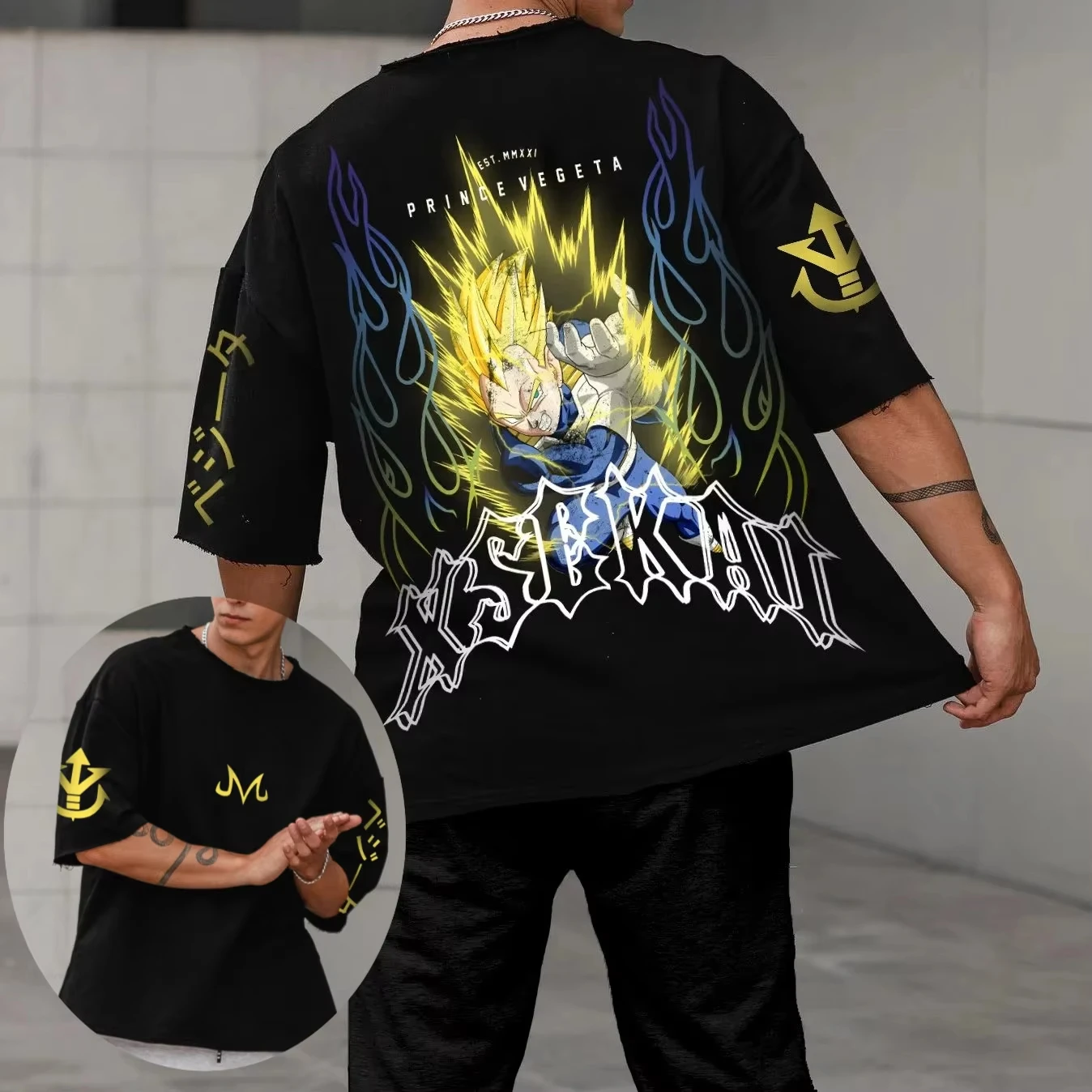 Harajuku 2025 Dragon Ball Men Summer T-shirt Son Goku Anime Oversized Vintage Street Women Casual Loose Tee Short Sleeve Unisex
Harajuku 2025 Dragon Ball Men Summer T-shirt Son Goku Anime Oversized Vintage Street Women Casual Loose Tee Short Sleeve Unisex