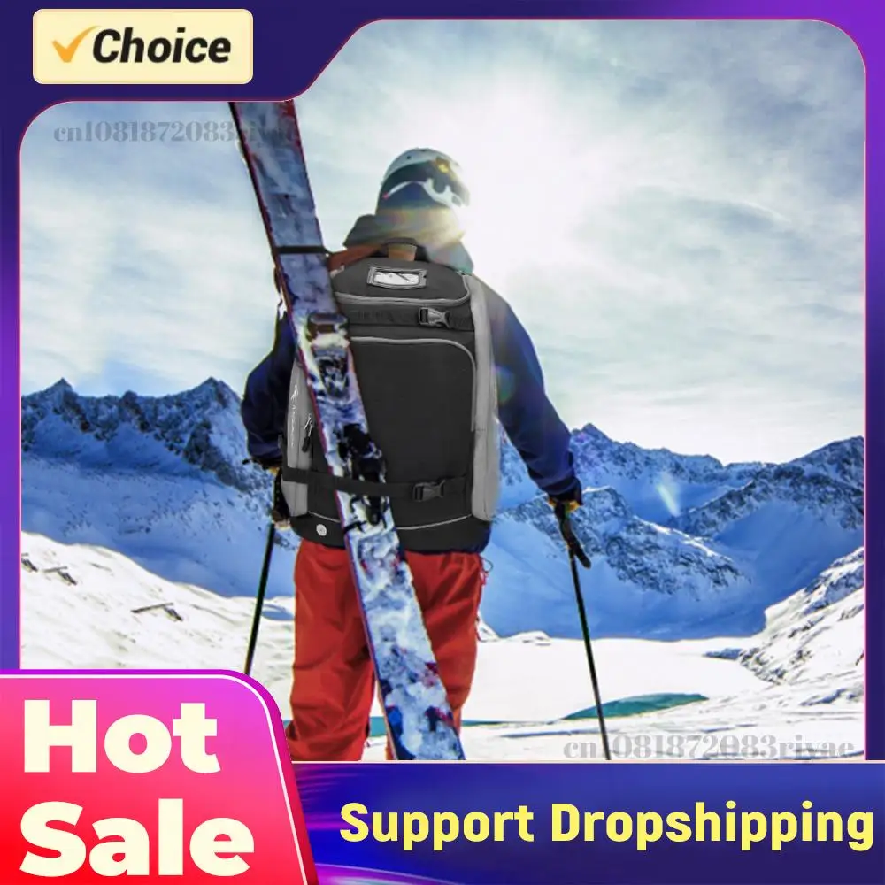 Рюкзак для лыжных ботинок 65 л, большой вместимости, для шлема и одежды, мужской и женский, дорожный, регулируемый, водонепроницаемый, для кемпинга и катания на лыжах
Рюкзак для лыжных ботинок 65 л, большой вместимости, для шлема и одежды, мужской и женский, дорожный, регулируемый, водонепроницаемый, для кемпинга и катания на лыжах