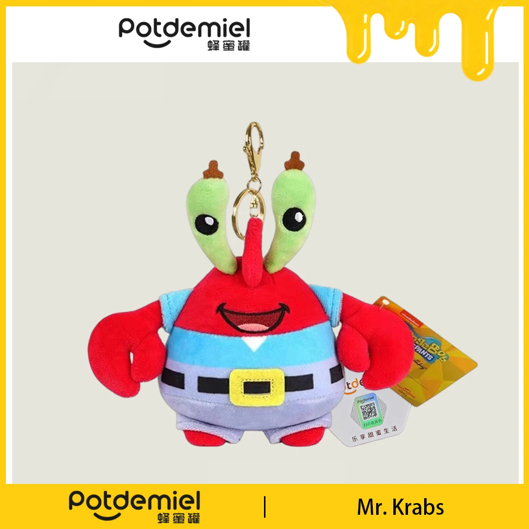 Potdemiel SpongeBob Mr. Krabs Plush Keychain Soft Stuffed Bag Charm Cute Cartoon Doll Birthday Gift For Kids Purse Accessory
Potdemiel SpongeBob Mr. Krabs Plush Keychain Soft Stuffed Bag Charm Cute Cartoon Doll Birthday Gift For Kids Purse Accessory