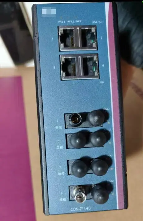 AX71440ZA6B 4*10/100TX + 1*100FX MM (ST) + 3*100FX SM (ST) 20Km Hardened Managed Switch ICON-71440
AX71440ZA6B 4*10/100TX + 1*100FX MM (ST) + 3*100FX SM (ST) 20Km Hardened Managed Switch ICON-71440