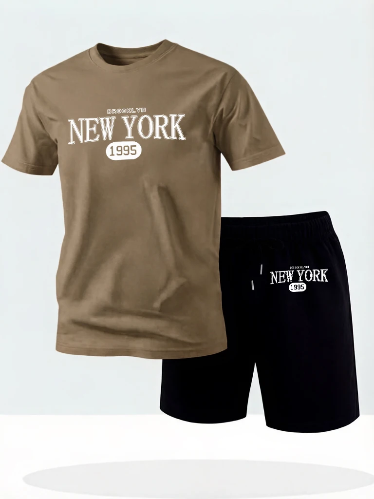 New York Brooklyn 1995 Pattern Cotton Loose Classic Short Pants To Men Suit Sport Street T-Shirt Oversized Summer Tees & Shorts
New York Brooklyn 1995 Pattern Cotton Loose Classic Short Pants To Men Suit Sport Street T-Shirt Oversized Summer Tees & Shorts