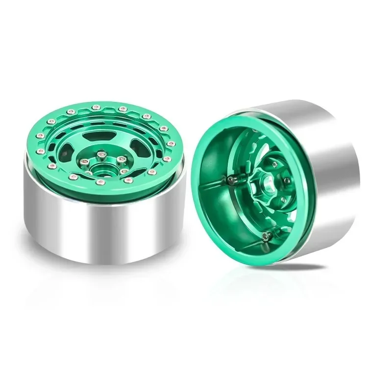 1/10 RC Crawler CNC Aluminum Alloy 2.2" Beadlock Wheels Rim for TRX4 D90 Axial SCX10 Wraith Capra
1/10 RC Crawler CNC Aluminum Alloy 2.2" Beadlock Wheels Rim for TRX4 D90 Axial SCX10 Wraith Capra