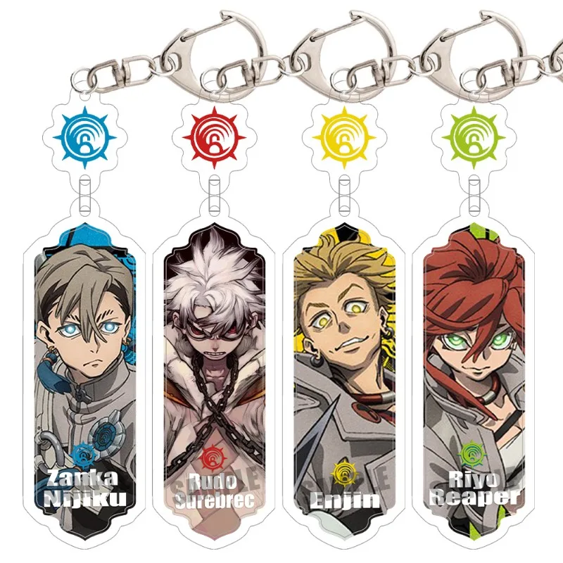 GACHIAKUTA Anime Peripheral Acrylic Keychain Pendant Rudo Enjin Riyo Tamuji Fans Collect Birthday Gift
GACHIAKUTA Anime Peripheral Acrylic Keychain Pendant Rudo Enjin Riyo Tamuji Fans Collect Birthday Gift