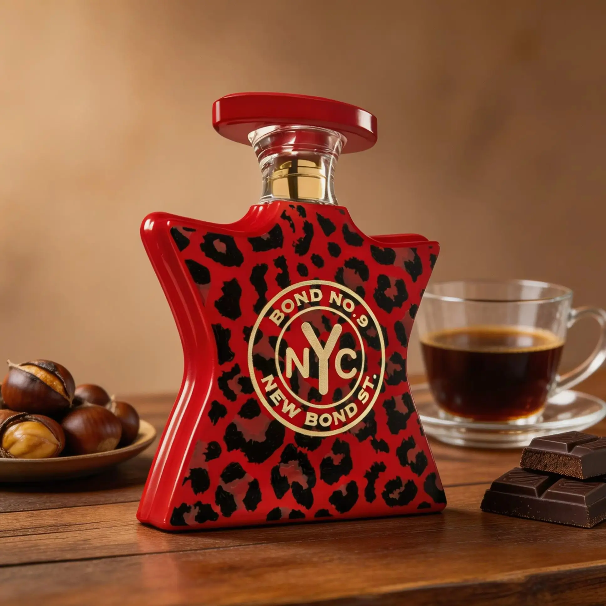 Bond No.9 New Bond St. Red Leopard Print Perfume 100ml EDP Warm Sweet Scent Luxury Fragrance Gift
Bond No.9 New Bond St. Red Leopard Print Perfume 100ml EDP Warm Sweet Scent Luxury Fragrance Gift