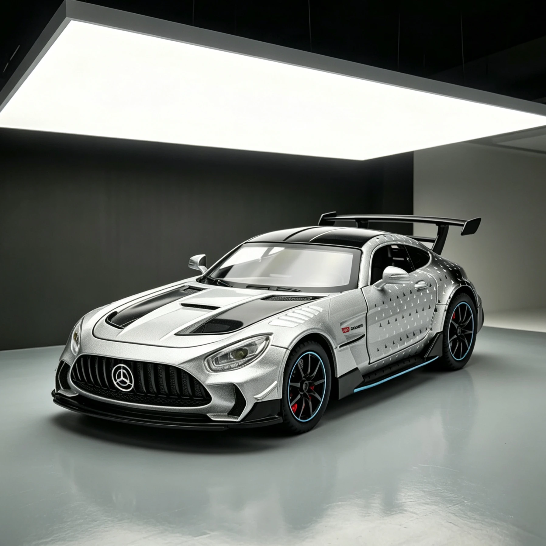 1:22 Mercedes-AMG GT3 Pull Back Diecast Car Model with Sound Light, Desktop Decor Sports Car Collectible
1:22 Mercedes-AMG GT3 Pull Back Diecast Car Model with Sound Light, Desktop Decor Sports Car Collectible